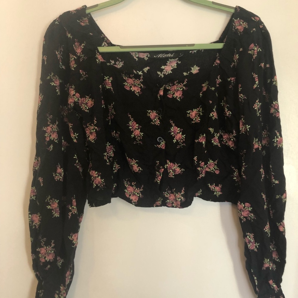 cropped blouse